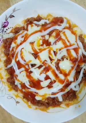 Hình của món Pizza Thịt bò bằm.