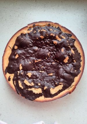 عکسی از دستور کیک دورنگ ماست
