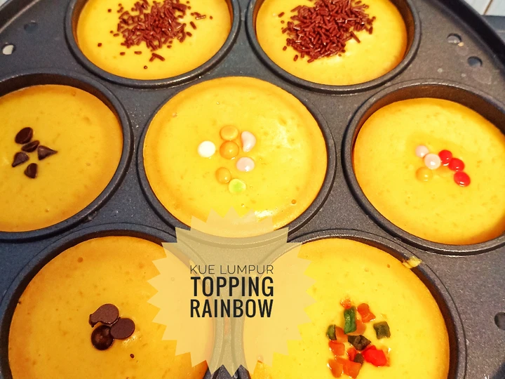 Langkah Gampang Membuat Resep Kue Lumpur Labu Kuning dengan Topping Rainbow yang Lezat Anti Ribet, Lezat Sekali