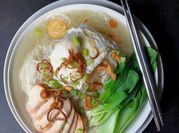 Gambar mee sup telur cina