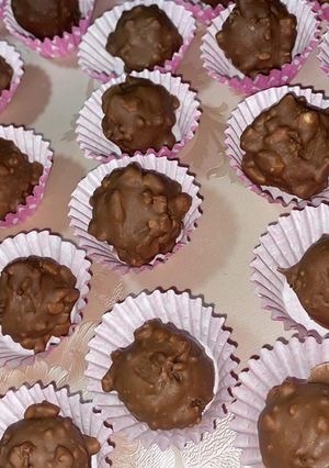 O poză a rețetei Biluțe Ferrero Rocher.