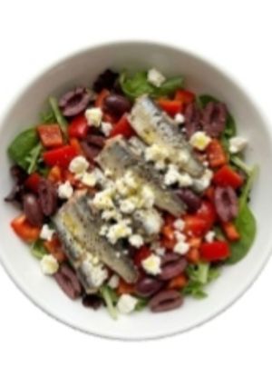 Hình của món Salad Cá Trích Địa Trung Hải.