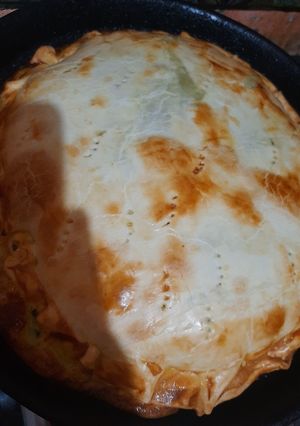Una foto de Tarta de acelga súper saludable