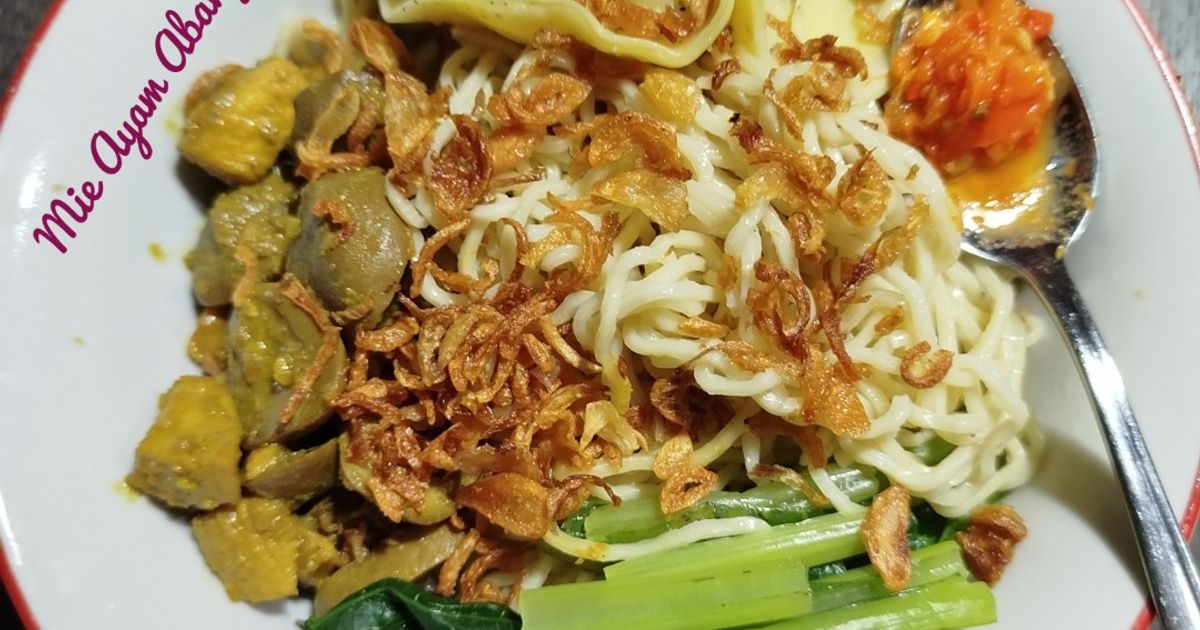 Mie Ayam Jamur Abang-abang