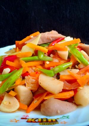 Foto resep Tumis wortel&buncis