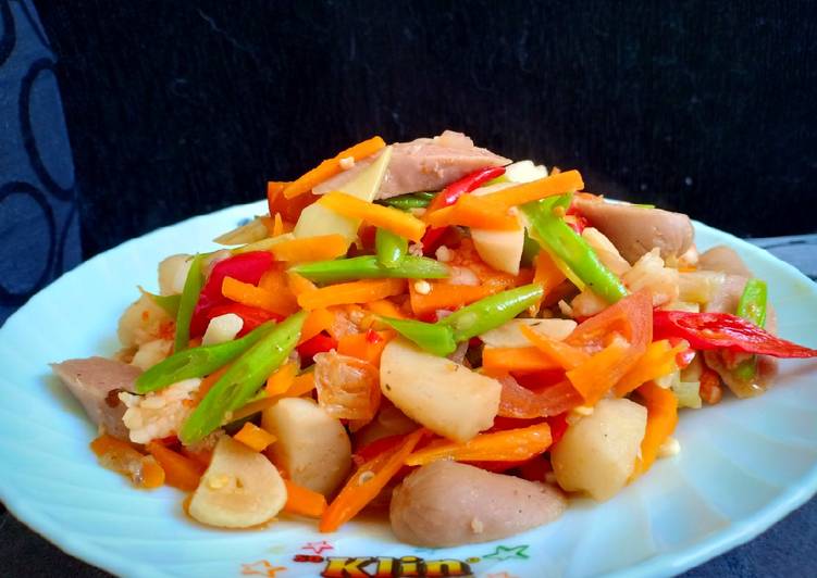 Bahan Menyiapkan Tumis wortel&amp;buncis, Enak