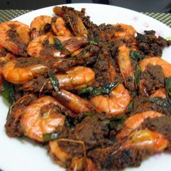 A picture of Buttered Prawn Asian Style.