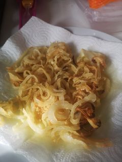 Una foto de Aros de cebolla