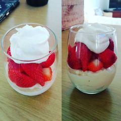A picture of Banting Lemon Cheesecake.