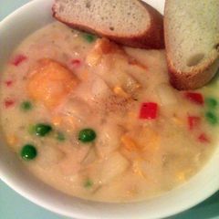 A picture of Vickys Scottish Cullen Skink /Smoked Fish Chowder GF DF EF SF NF.