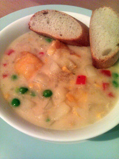 A picture of Vickys Scottish Cullen Skink /Smoked Fish Chowder GF DF EF SF NF.