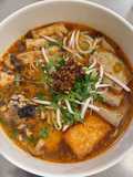Vegan Lemongrass “Beef” Noodle Soup (Bún Bò Huế