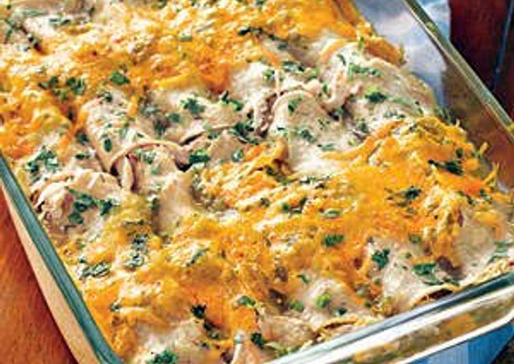 Recipe of Quick Chicken &amp; Cheese Enchiladas