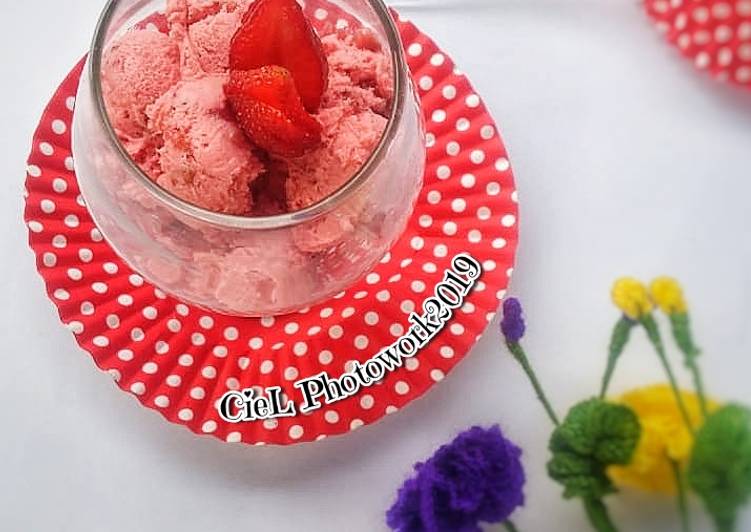 Ice Cream Strawberry