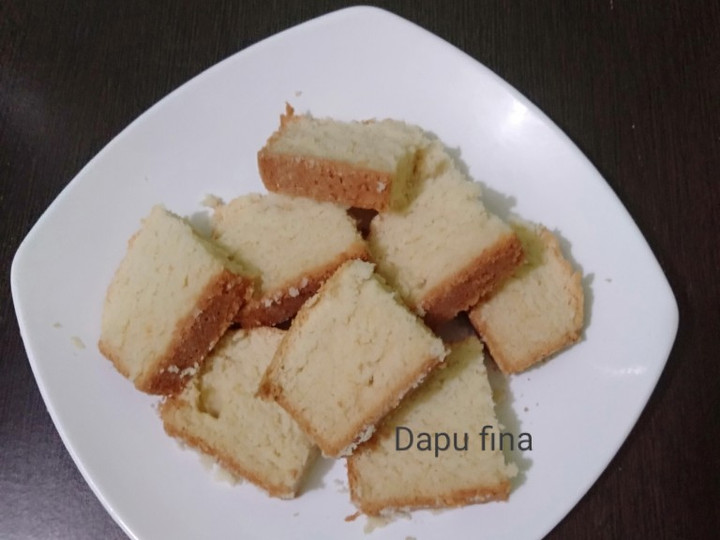 Cara Gampang Membuat Bolu singkong/cassava cake Anti Gagal