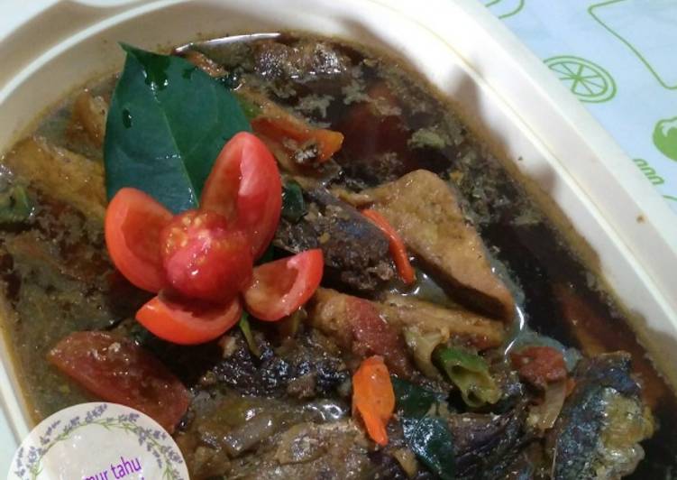 Resep Ikan semur tahu, Enak