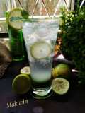 Lemon squash Minuman ala cafe