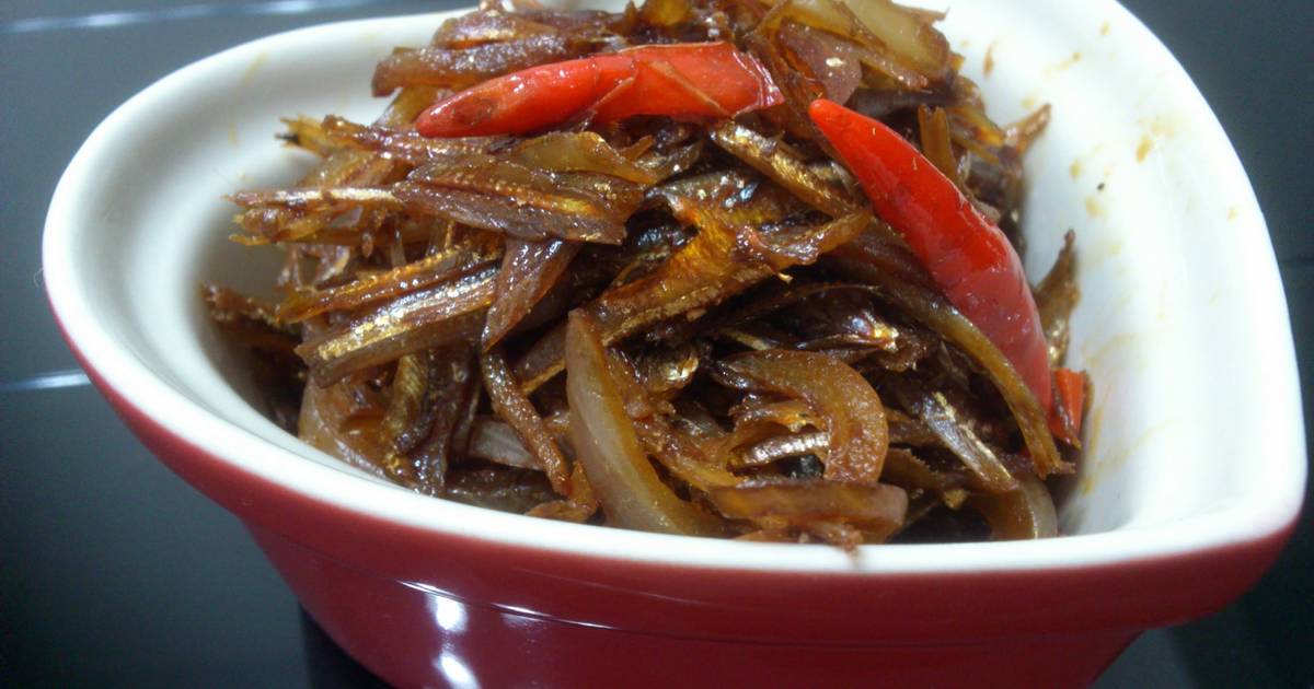 Steamed Ikan Bilis /Dried Anchovies Recipe by LeeGoh Cookpad