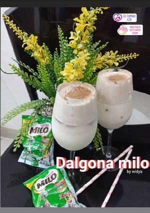 Foto resep Dalgona milo