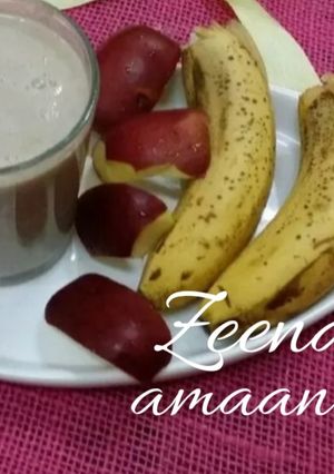 A picture of Banapple Oats Smoothie.