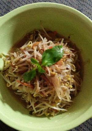 Foto resep Tumis Tauge Ikan Teri Mudah Murah