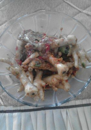 Foto resep Ceker pedes gila