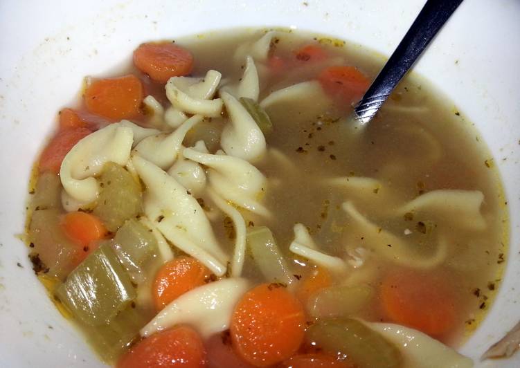 Simple Way to Prepare Super Quick Homemade Best Chicken Noodle Soup