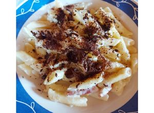 Foto principal de Macarrones con chocolate
