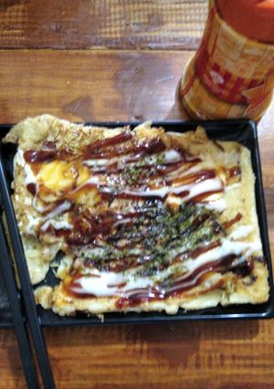Foto resep Okonomiyaki ala - ala 😋😋