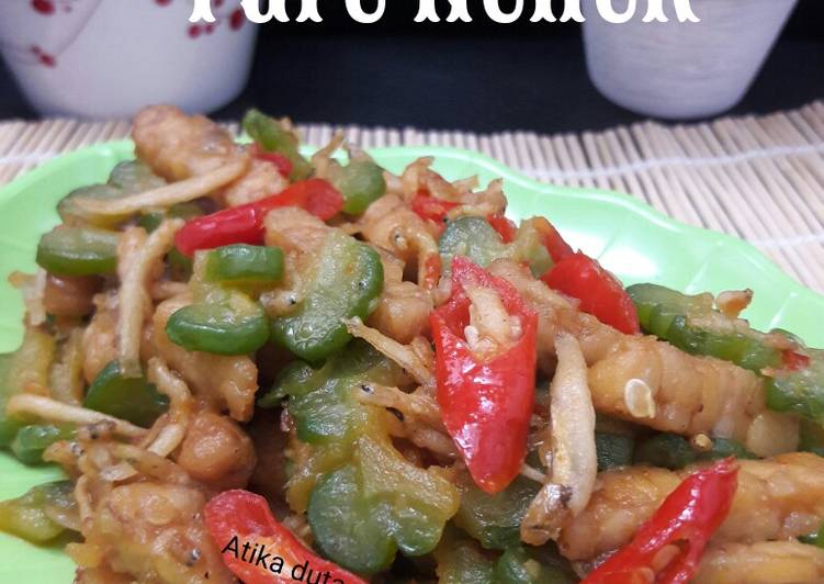 Resep: saat makan malamPare Nenek 