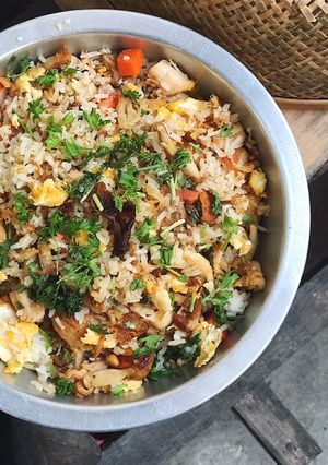 รูปของ ข้าวผัดไก่ย่าง