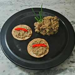 Una foto de Paté de hígado con ciboulette