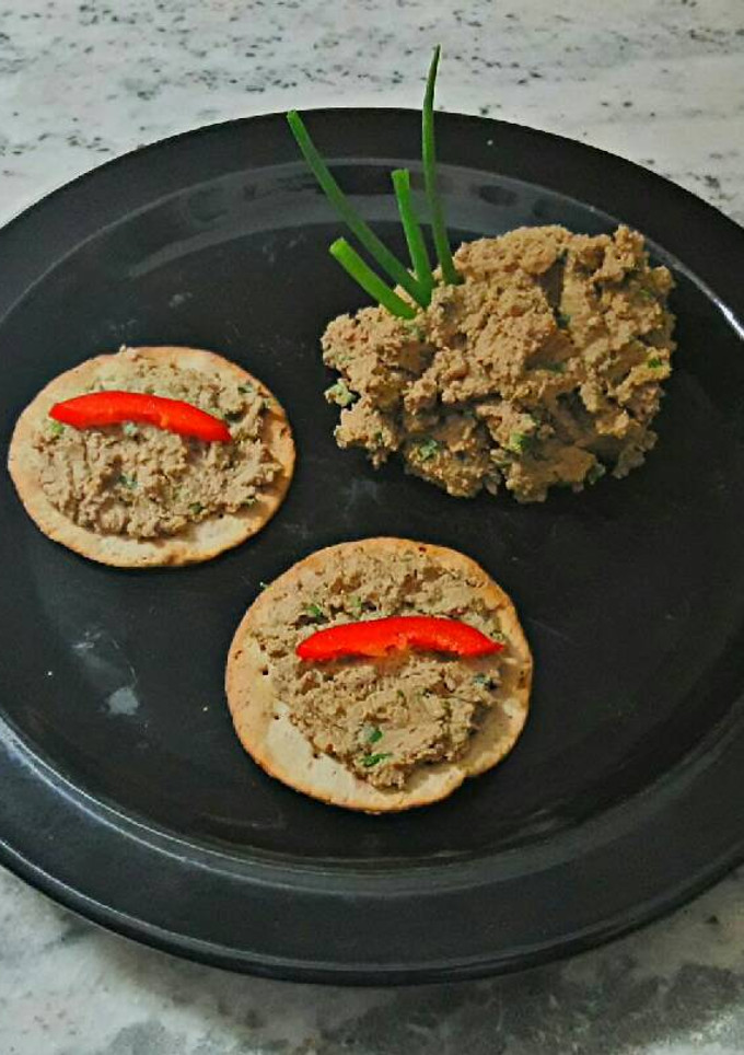 Una foto de Paté de hígado con ciboulette
