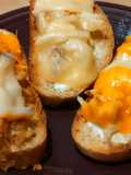 Open Faces Crab Sandwiches