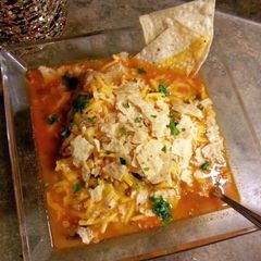 A picture of Southwest Chicken soup.