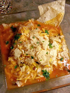 A picture of Southwest Chicken soup.