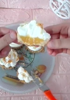 صورة لوصفة تارتولات بكريمة الليمون أحسن من المحلات