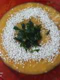 Sopa/ creme de batata salsa