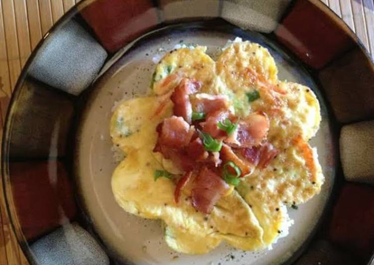 Recipe of Favorite Flower shaped Tamagoyaki (omelet)