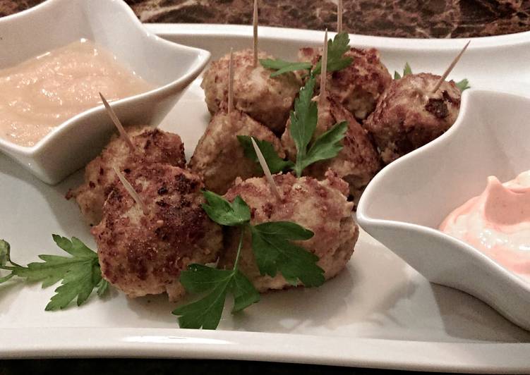 Recipe of Super Quick Homemade Pork, Apple and Couscous Meatballs