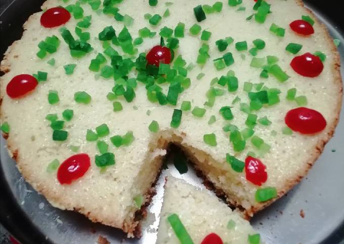 Eggless sponge cake Recipe