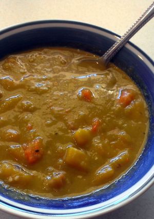 A picture of Pea Soup.