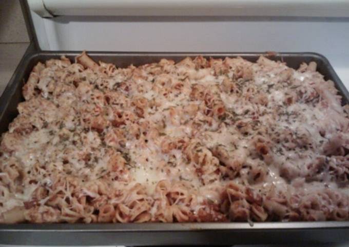 Step-by-Step Guide to Prepare Homemade Chicken Baked Ziti