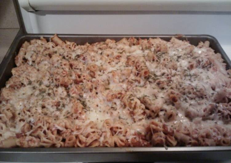 Wednesday Fresh Chicken Baked Ziti