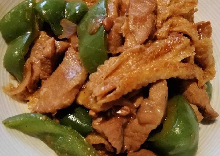 Recipe of Perfect Stir Fry Pork Meat