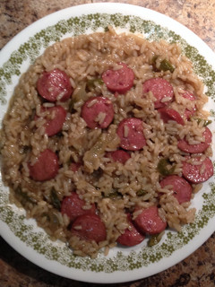 A picture of Polish Sausage Casserole.