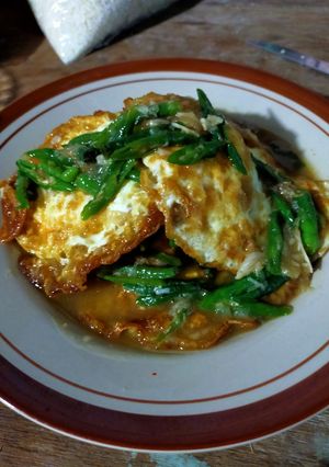 Foto resep Telor ceplok Saus Tiram
