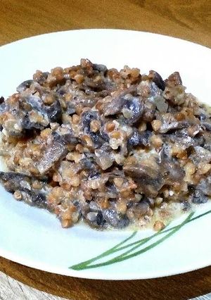 Hajdina gombával (GM) recept fotója