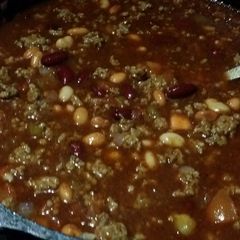 A picture of Iz's Seriously Good Chili.