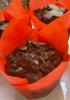 Une photo de 🧁🧁Muffins 🍭chocolate 🍫